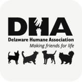 A dog rescue logo