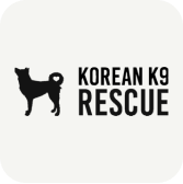 A dog rescue logo